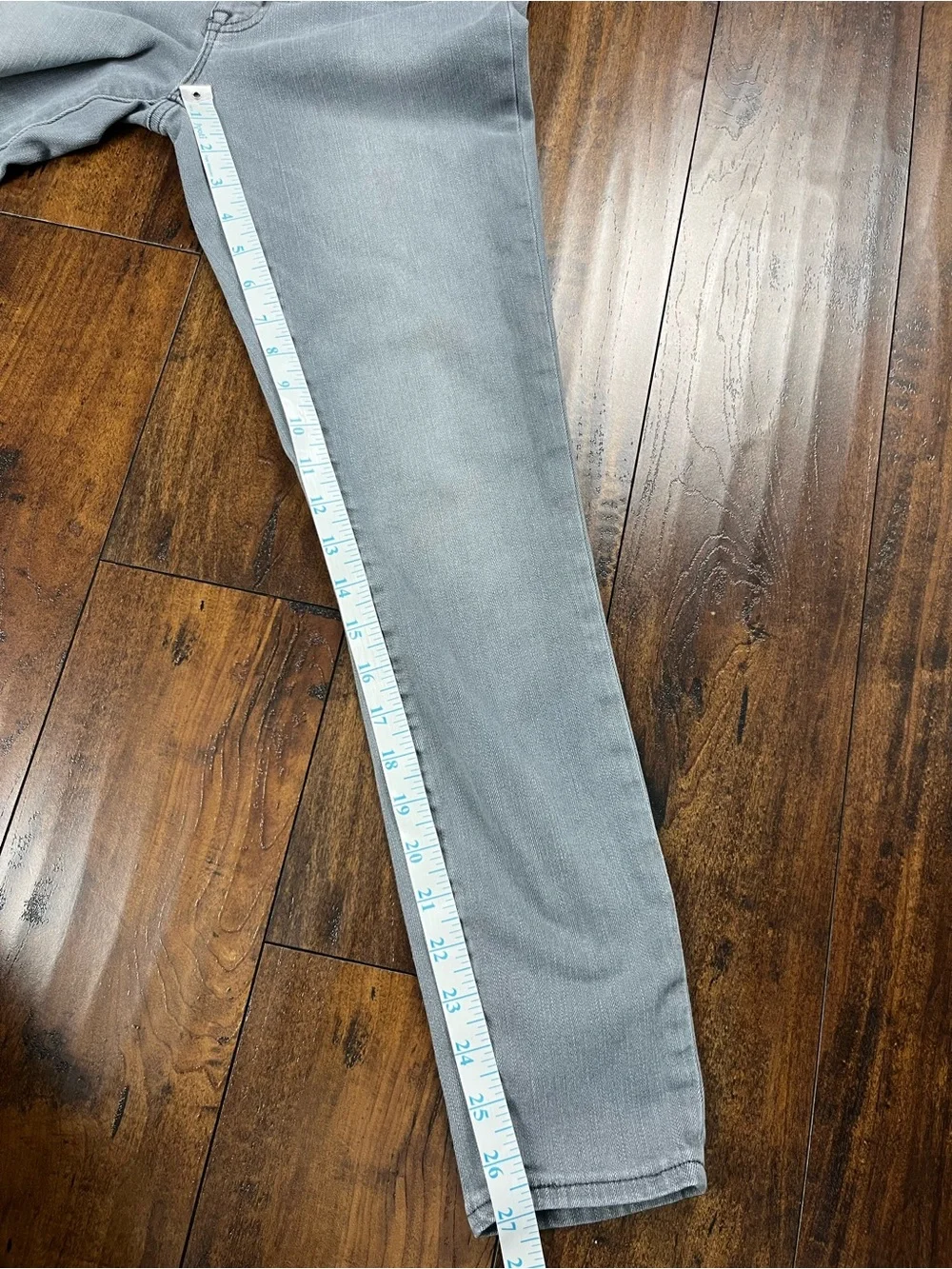 J.Crew High-Rise Skinny Jeans Gray Denim Stretch Women’s Size 28.